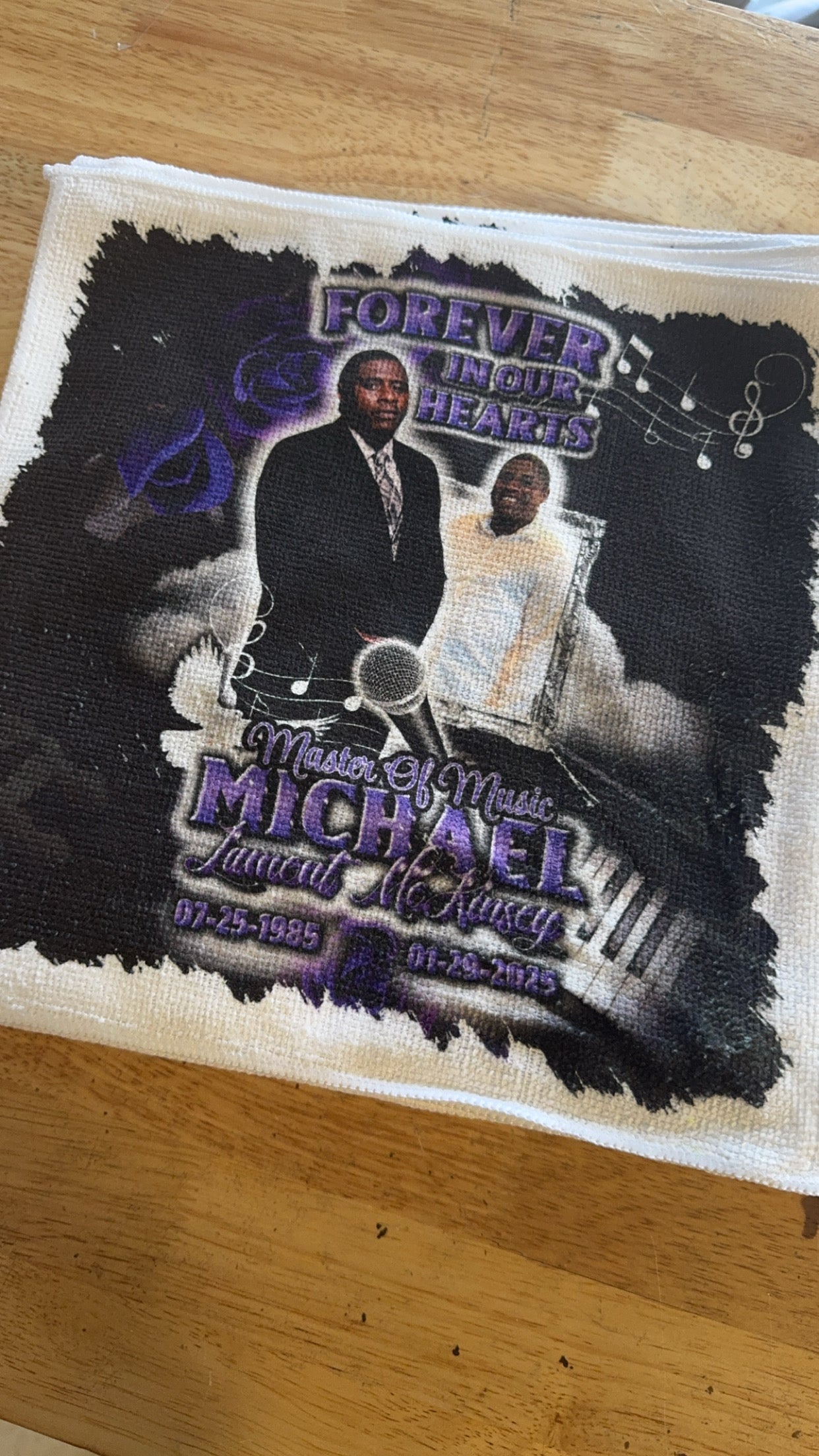 Custom Tear Cloths