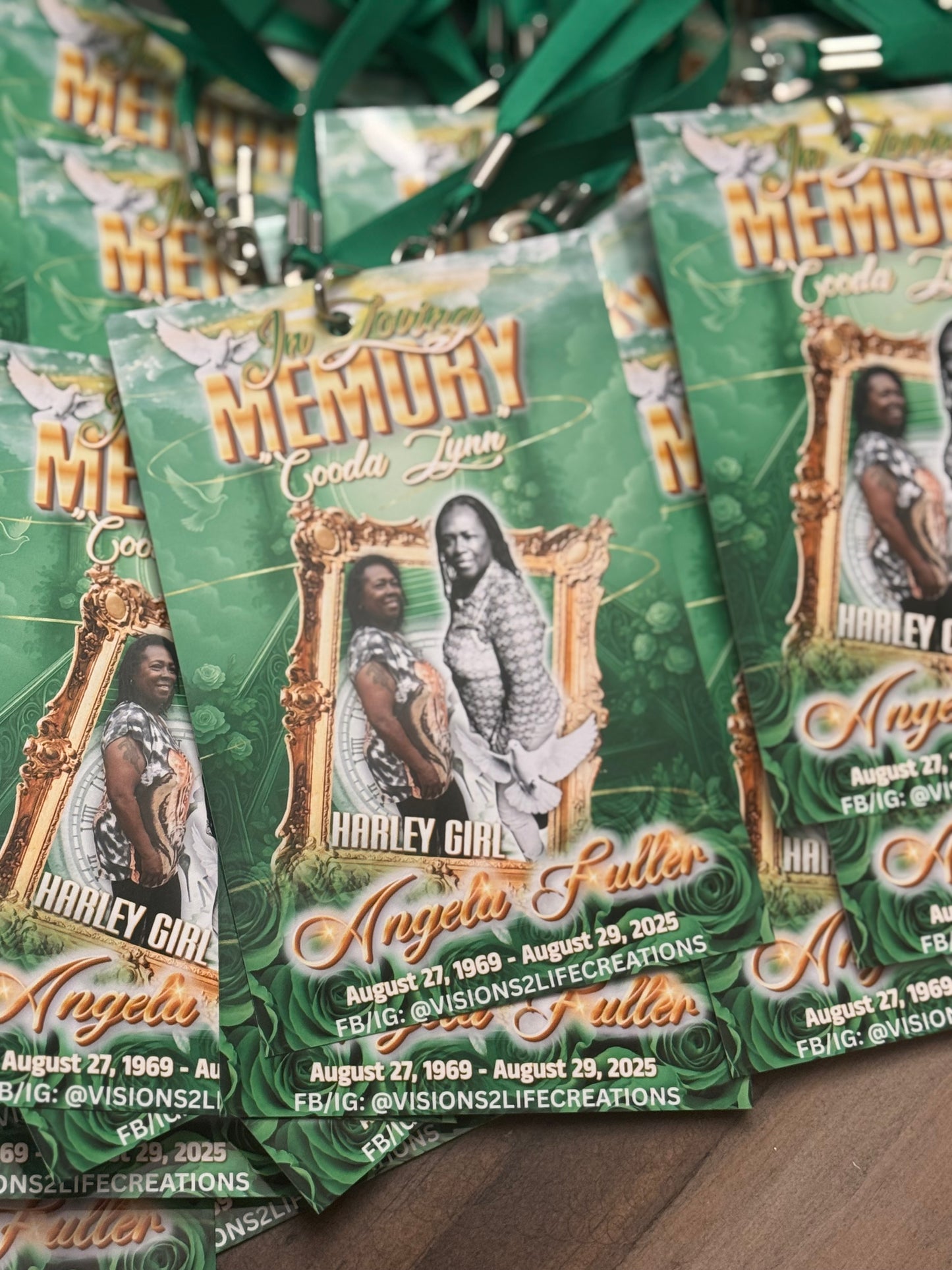 Custom Memorial Lanyards