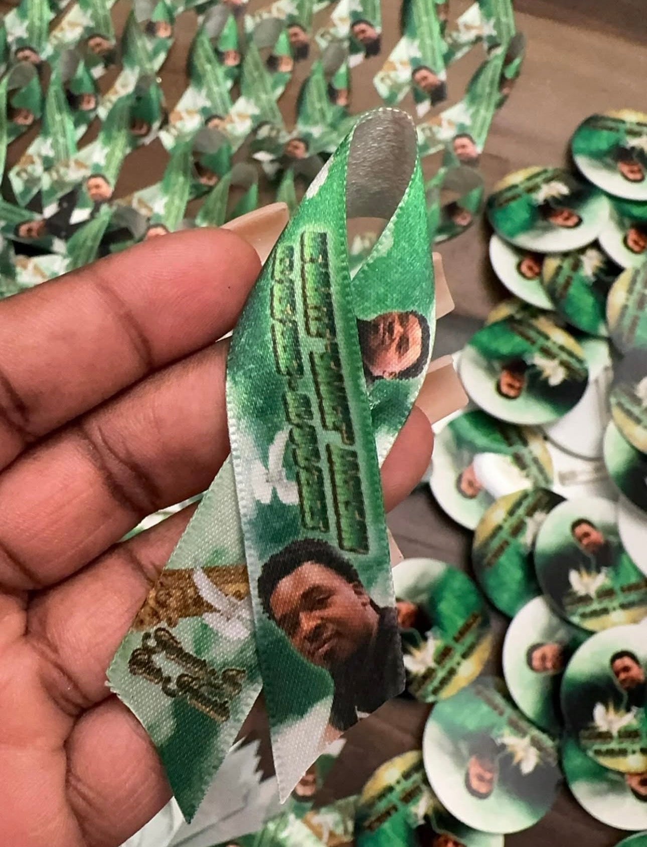 Custom Memorial Ribbons