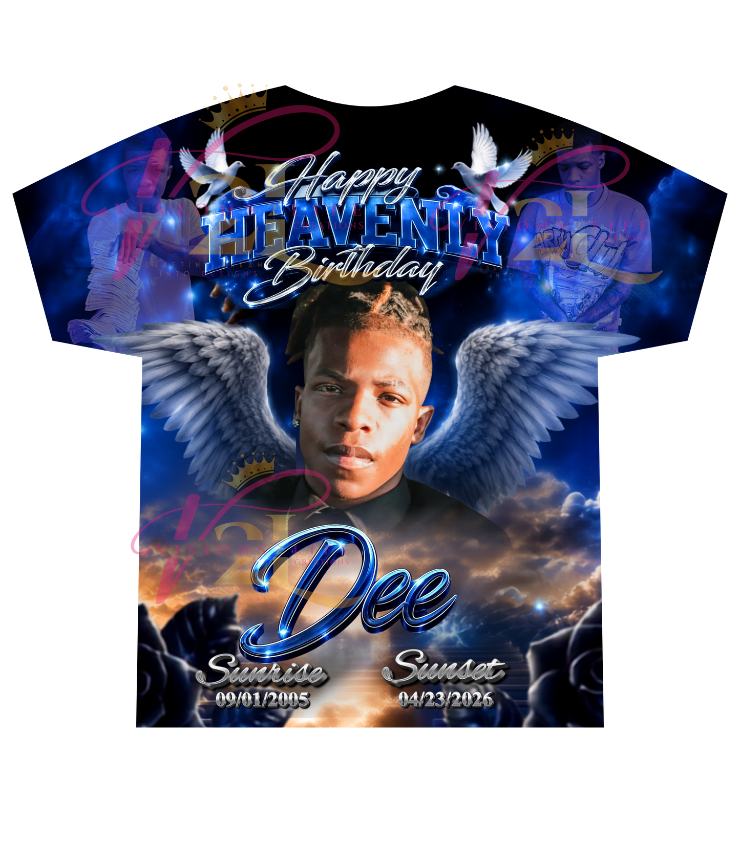 Damien's 3D Shirt