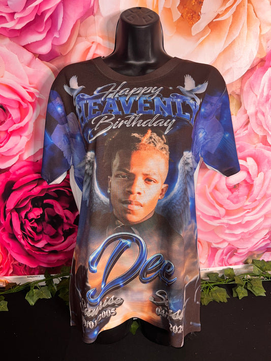 Custom 3D Shirts (Front Only)