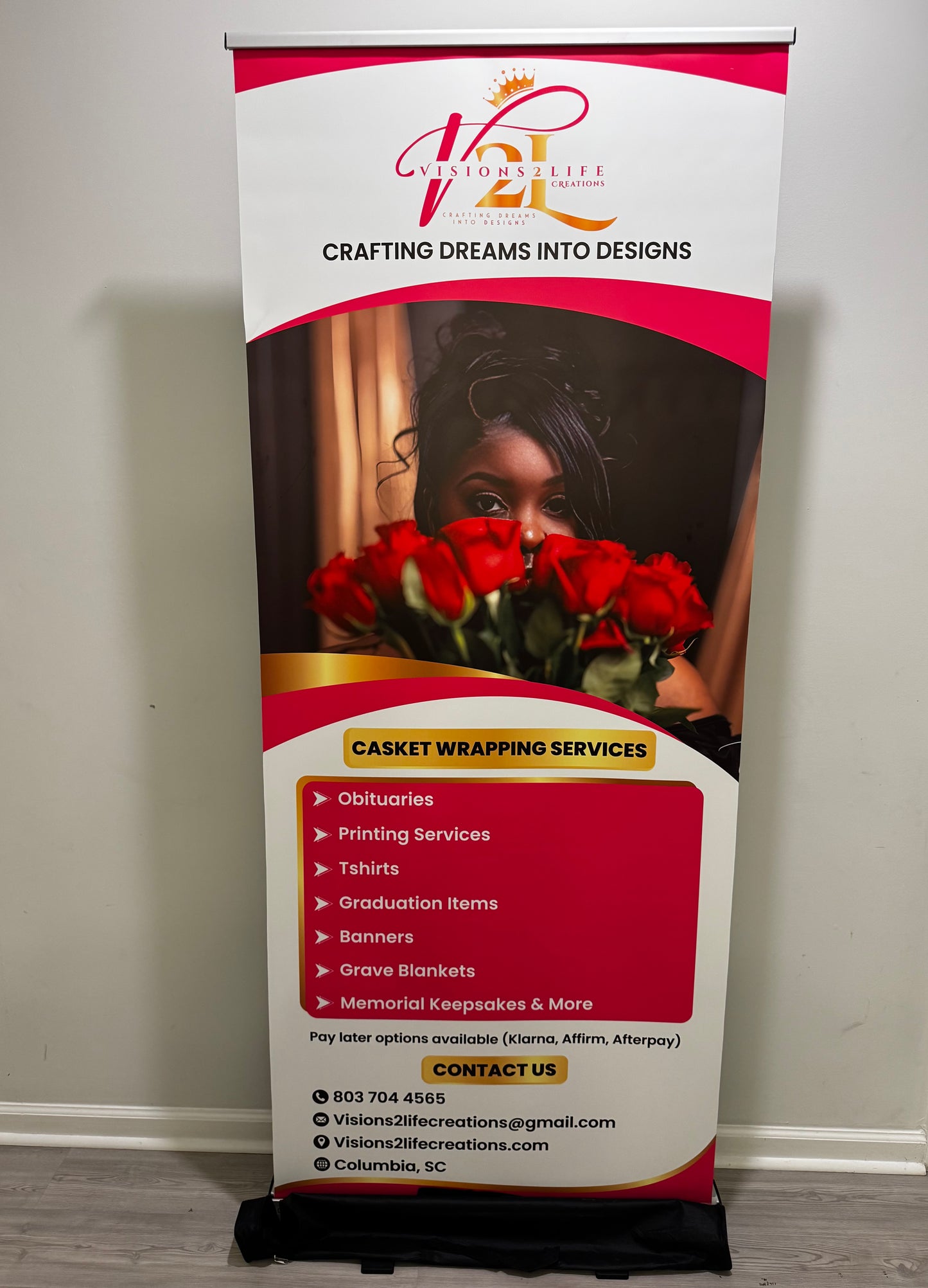 Custom Retractable Banner W/ Carrying Case (33x79)