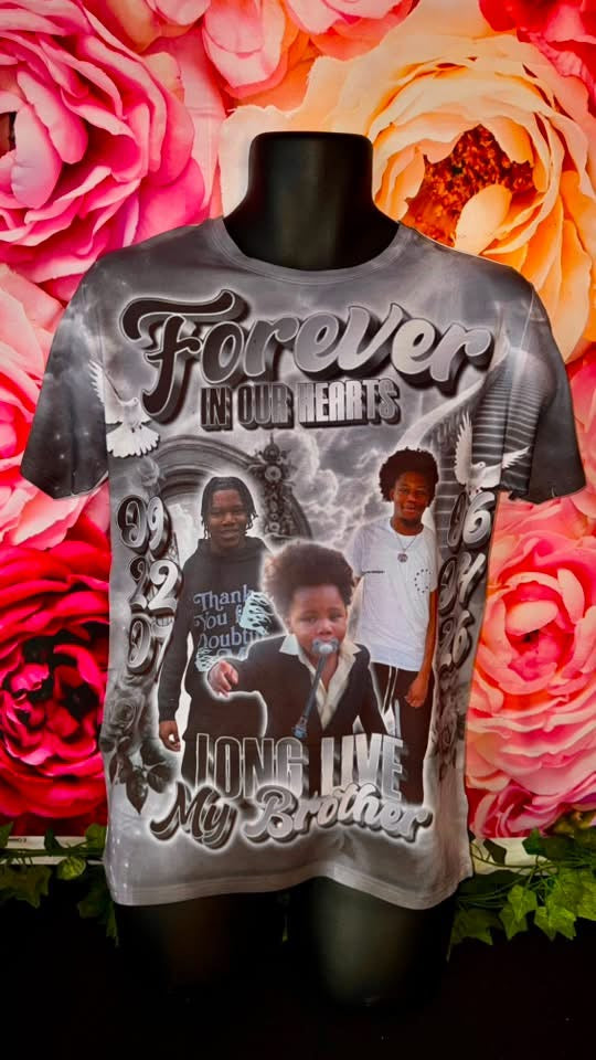 Custom 3D Shirts (Front Only)