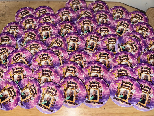 Custom Memorial Buttons