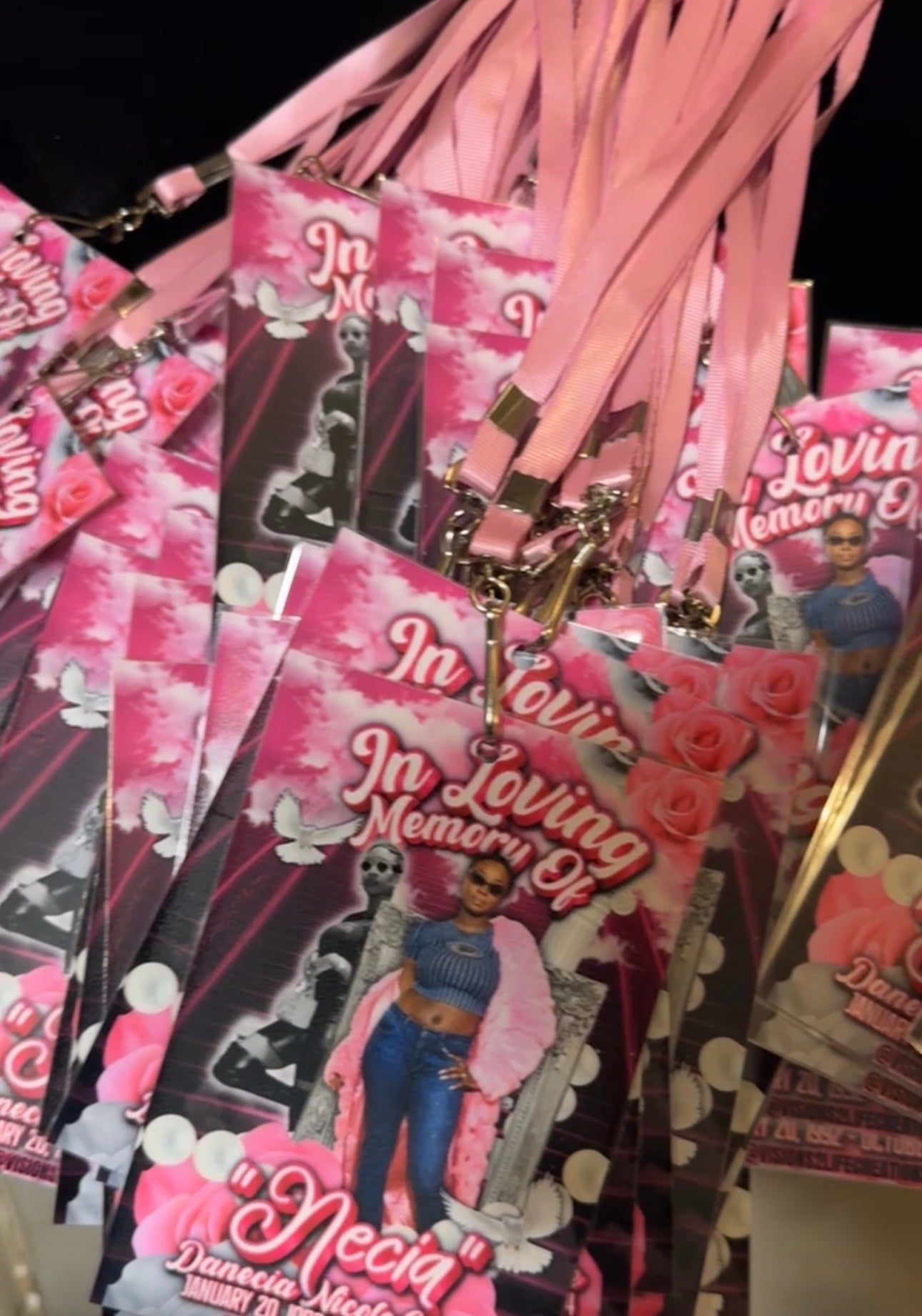 Custom Memorial Lanyards