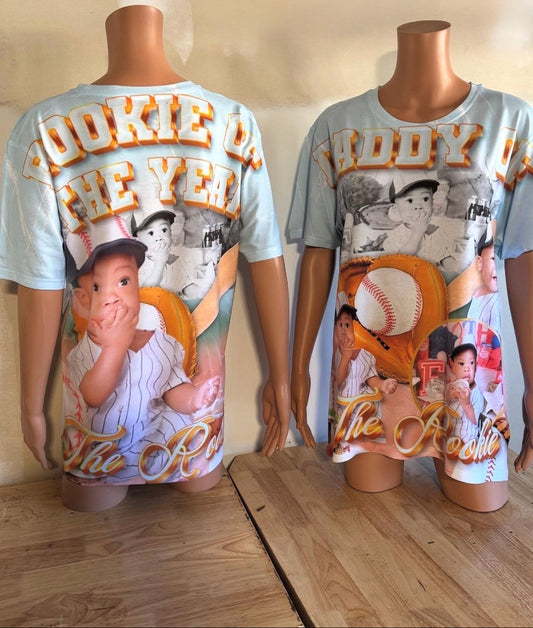 Short Sleeves 3D Shirt (Front and Back)