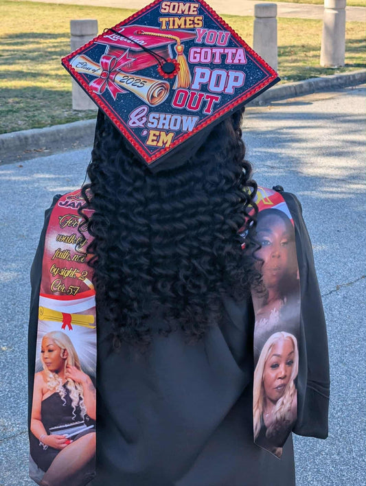 Custom Graduation Stole