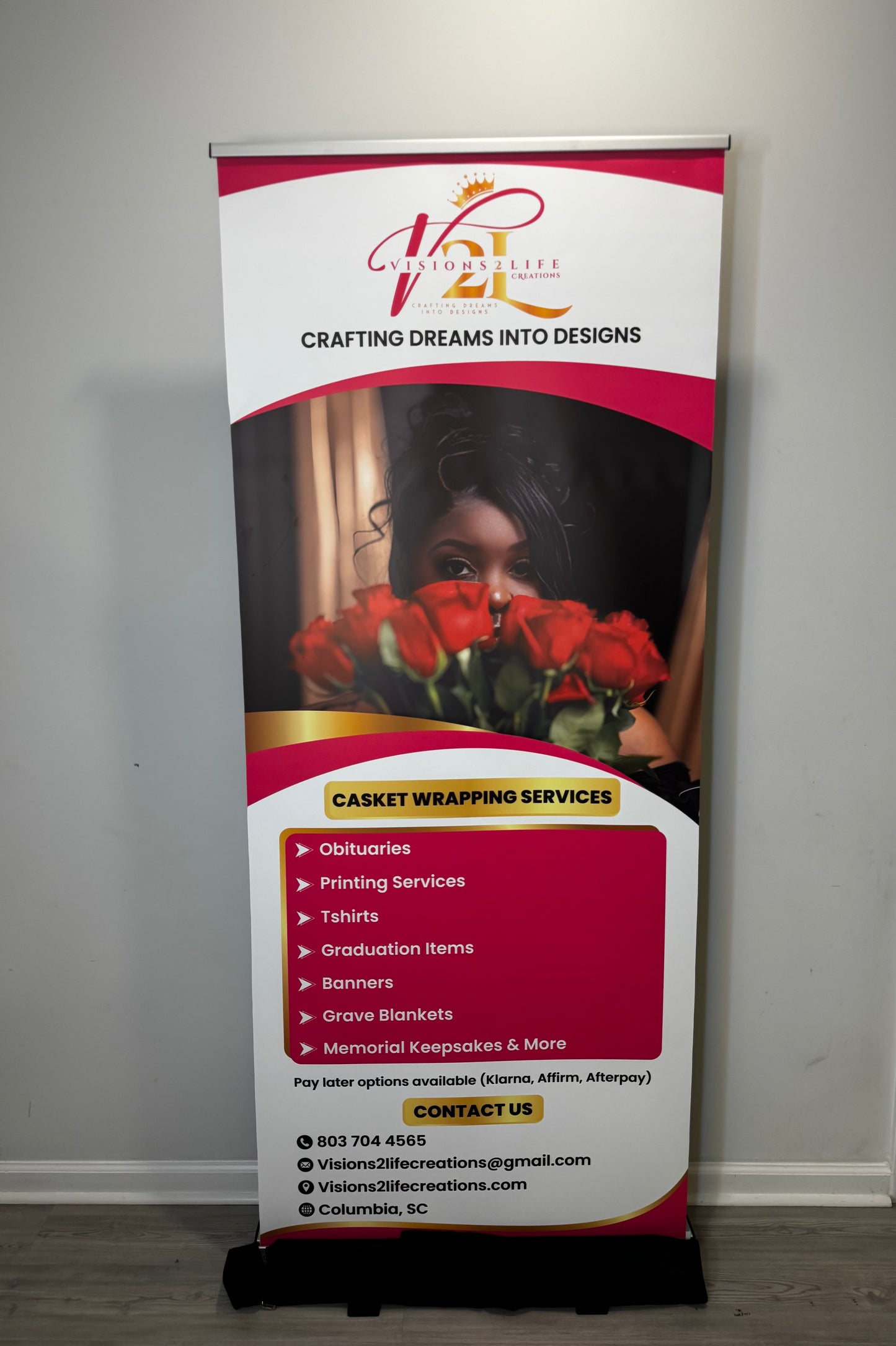 Print-Ready Retractable Banner W/ Carrying Case (33x79)