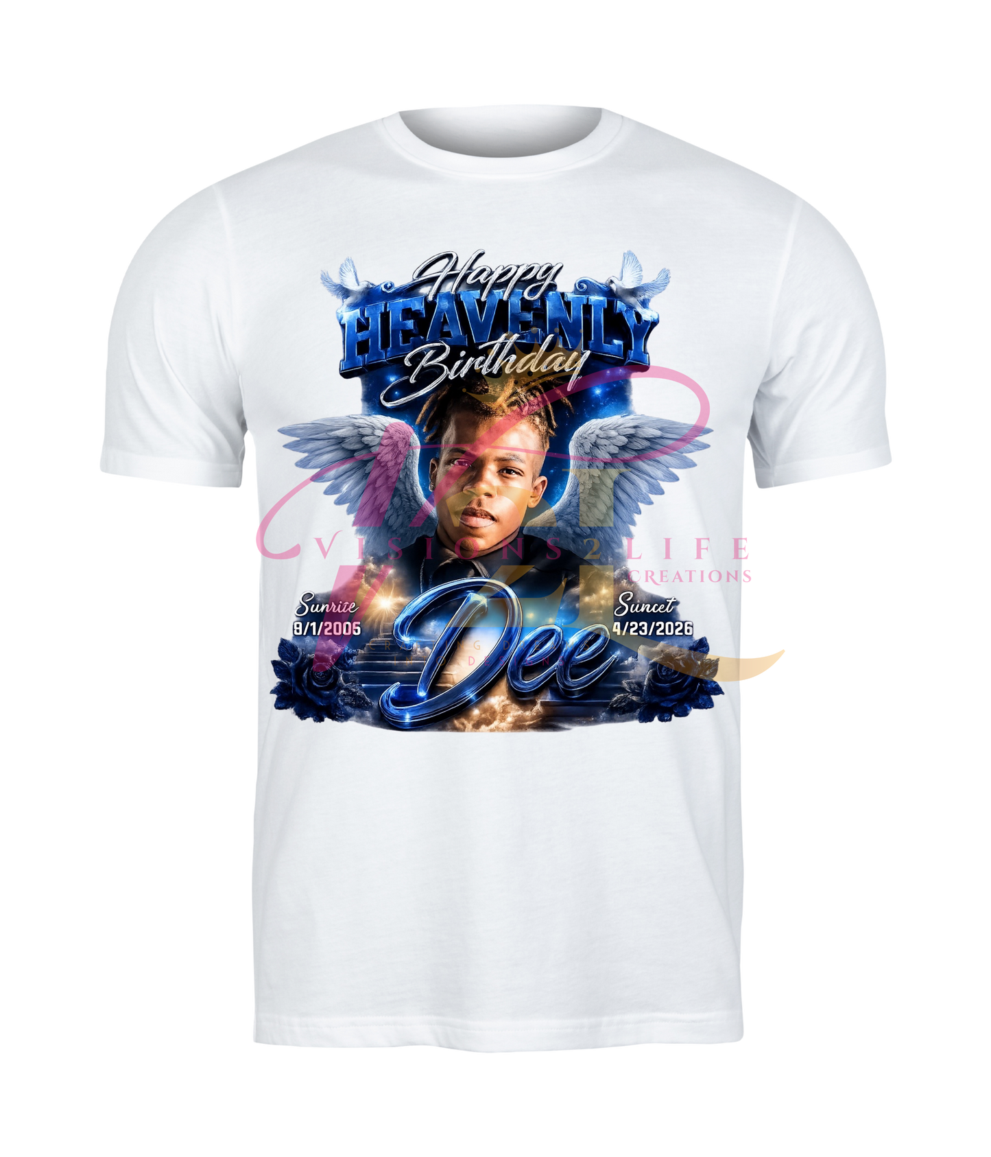 Damien's Center Print Shirt