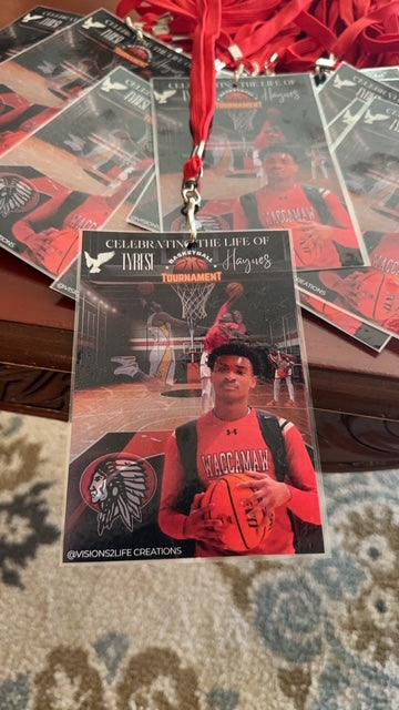 Custom Memorial Lanyards